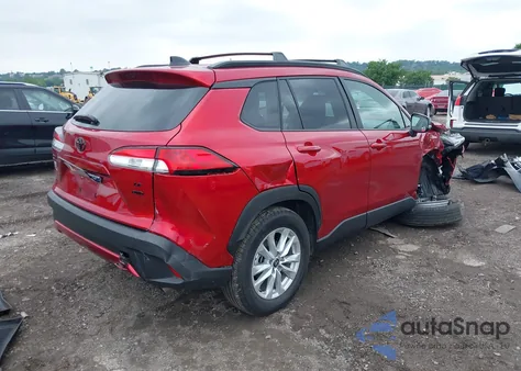 2025 Toyota Corolla Cross Le from USA, damaged, VIN 7MUBAABG3SV125179